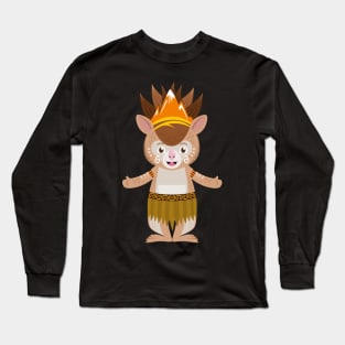 Maskot PON PAPUA 2021 Kangpho Long Sleeve T-Shirt